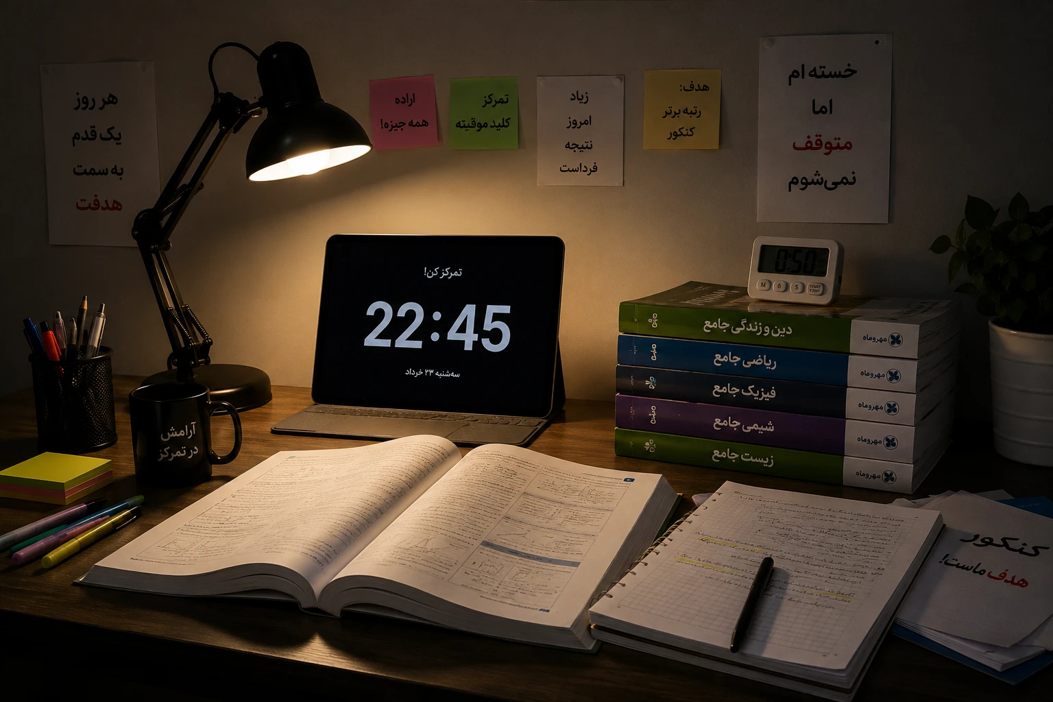 مشاوره تحصیلی کنکور مهر اول