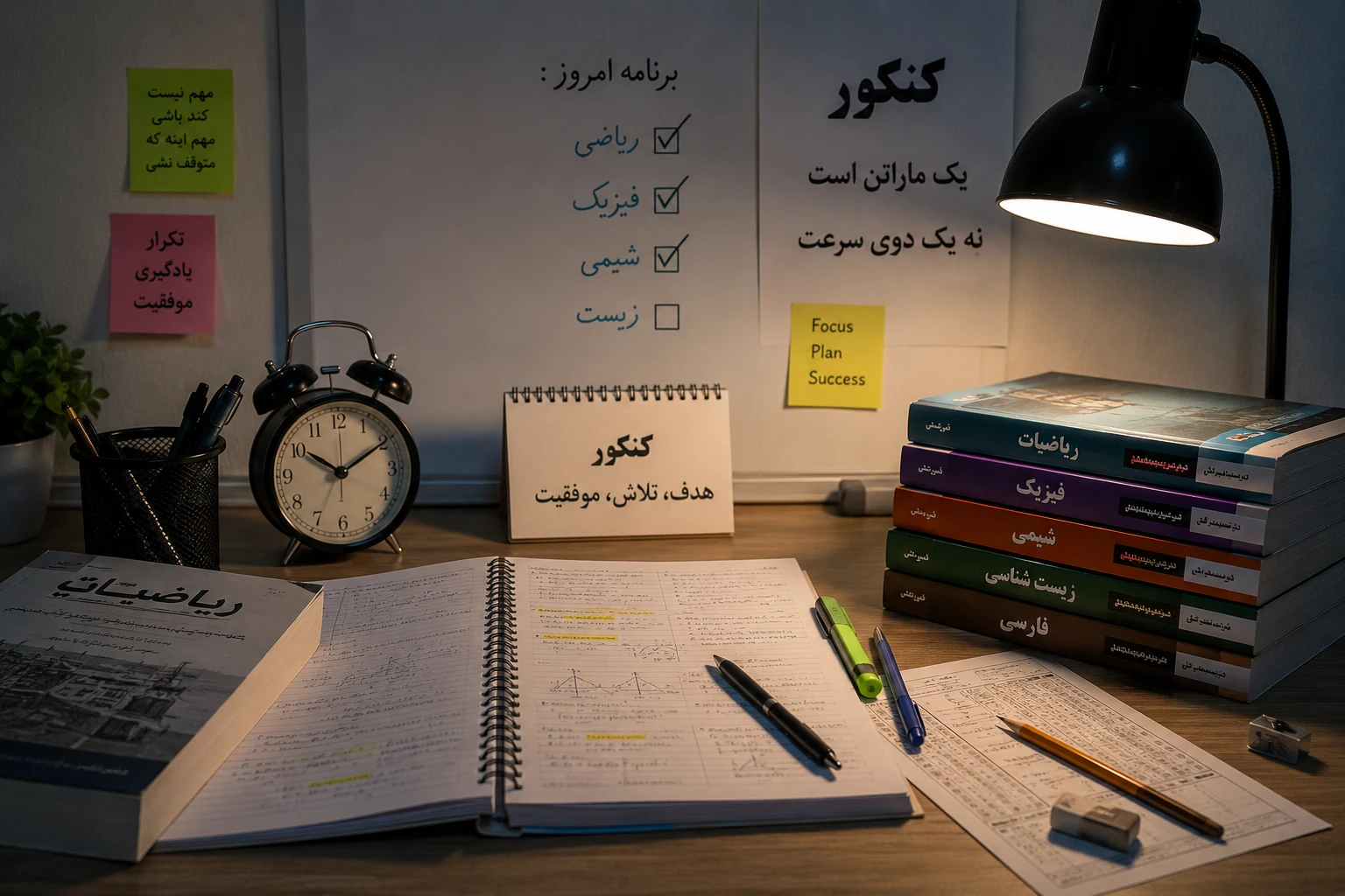 روش مطالعه صحیح برای کنکور